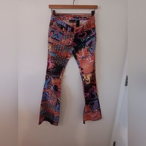 Dkny Y2K Grafitti Print pants